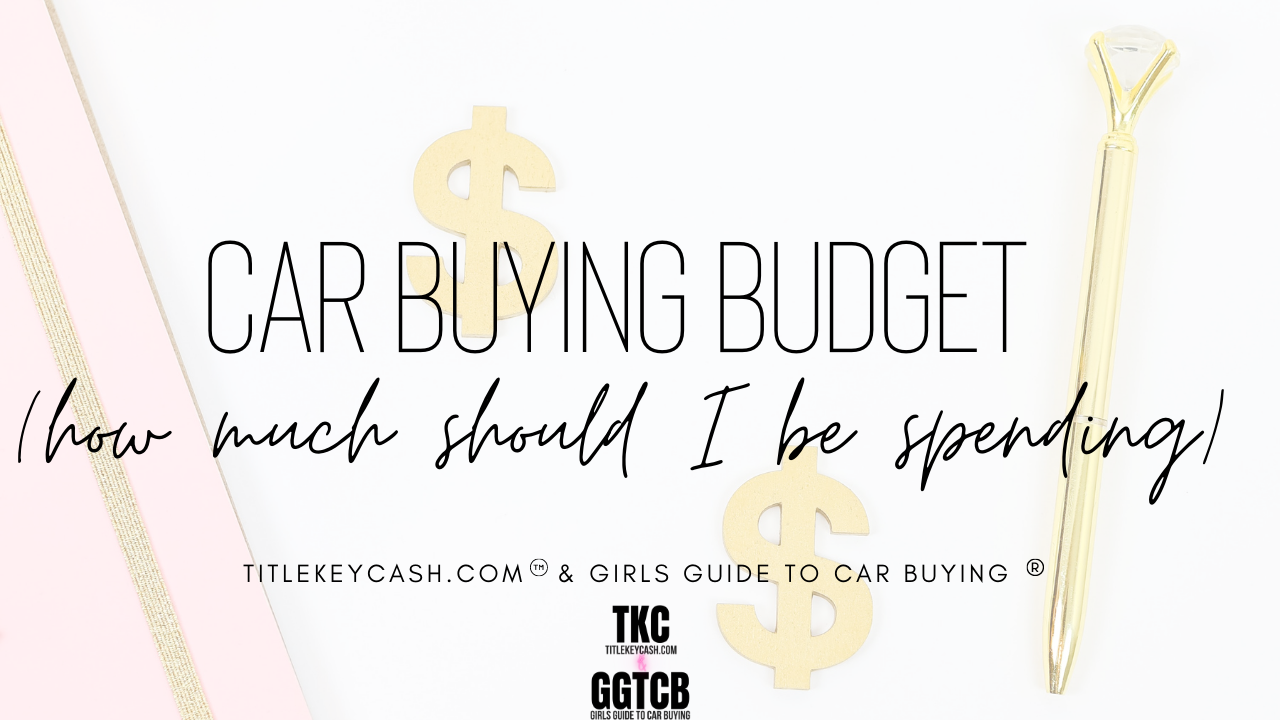 what should my car budget be