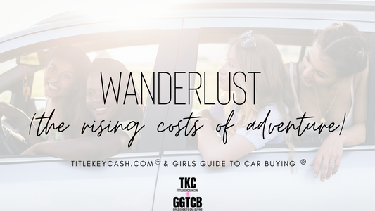 Wanderlust ~ the rising costs of adventure