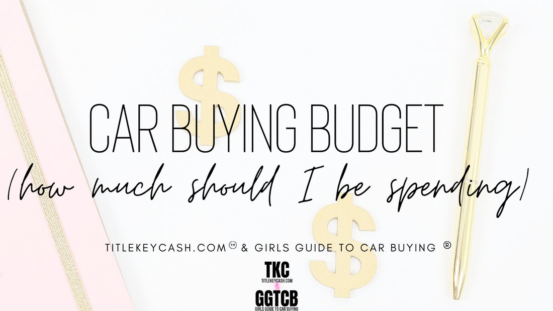 Car Buying Budget ~ how much should I be spending