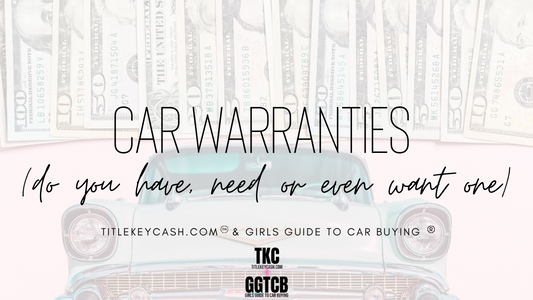 Car Warranties ~ do you have, need or even want one